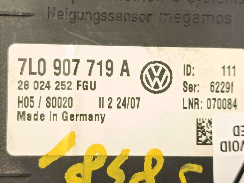Recambio de modulo electronico para volkswagen touareg (7la, 7l6, 7l7) 2.5 r5 tdi referencia OEM IAM 7L0907719A - Negro 4