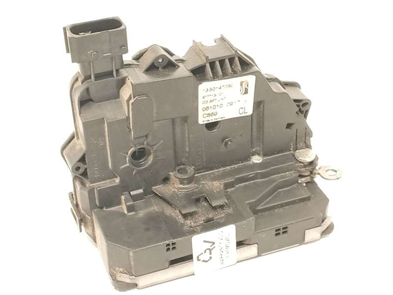 Recambio de cerradura puerta delantera derecha para peugeot boxer furgoneta 2.2 hdi 120 referencia OEM IAM 1350147080 - Blanco 2