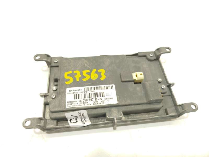 Recambio de pantalla multifuncion para citroën c4 picasso ii 1.6 hdi / bluehdi 115 referencia OEM IAM 9805089780  A2C83338100 - Marron 4