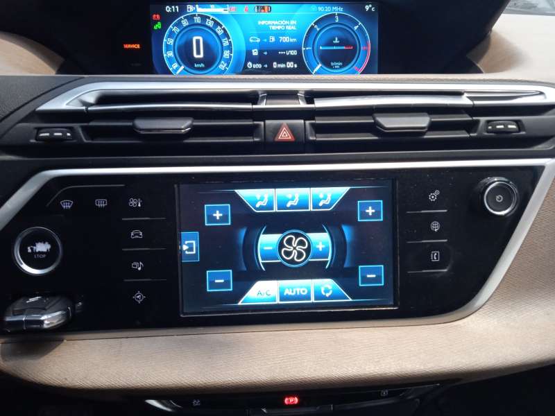 Recambio de pantalla multifuncion para citroën c4 picasso ii 1.6 hdi / bluehdi 115 referencia OEM IAM 9805089780  A2C83338100 - Marron 7