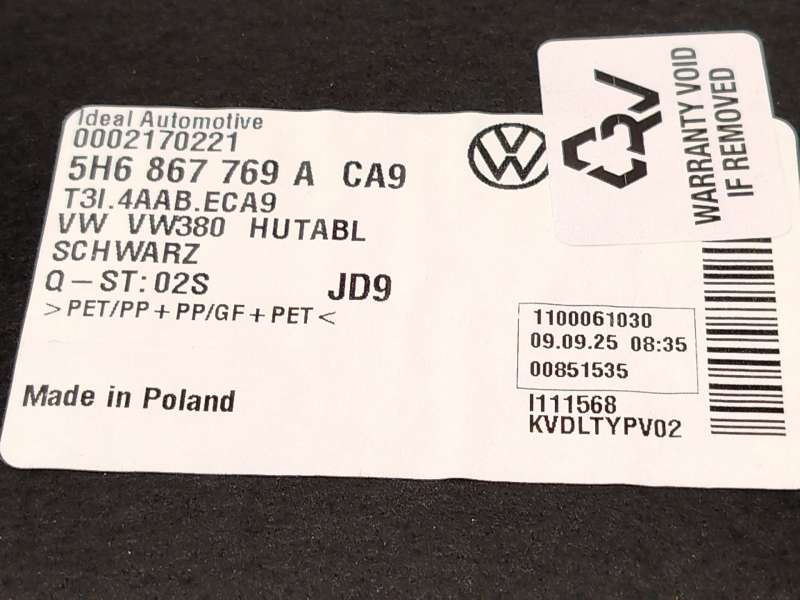 Recambio de bandeja trasera para volkswagen golf vii variant (ba5, bv5) 1.6 tdi referencia OEM IAM 5H6867769ACA9 - Plata 3