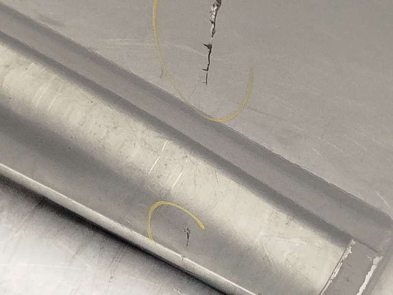 Recambio de puerta trasera izquierda para volkswagen  golf viii 1.5 referencia OEM IAM 5H4833055L - Plata 5