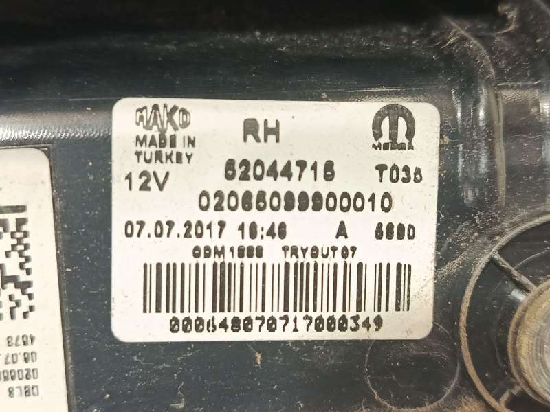 Recambio de piloto trasero derecho para fiat doblo cargo (263_) 1.3 d multijet referencia OEM IAM 52044716 5