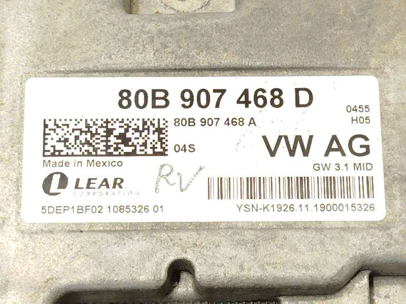 Recambio de modulo electronico para audi a5 sportback (f5a, f5f) 2.0 tdi referencia OEM IAM 80B907468D - Blanco 4