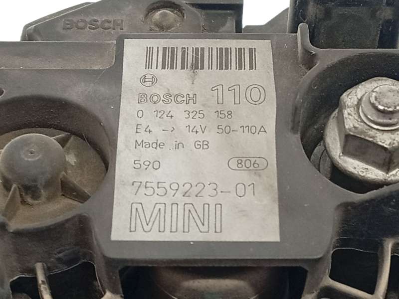 Recambio de alternador para mini mini (r50, r53) cooper referencia OEM IAM 7559223  0124325158 - Crema 4
