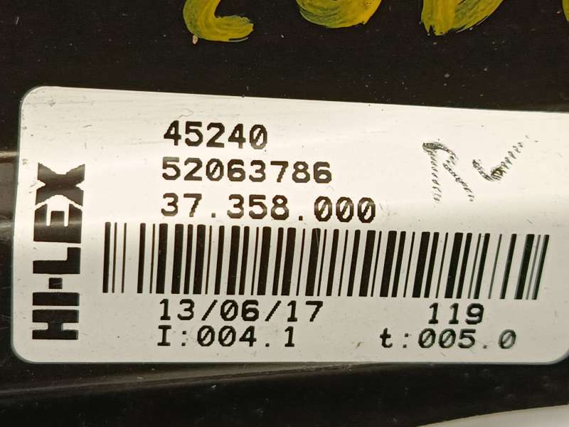 Recambio de elevalunas delantero izquierdo para fiat doblo cargo (263_) 1.3 d multijet referencia OEM IAM 52063786 4