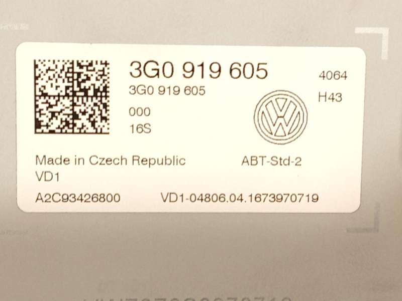 Recambio de pantalla multifuncion para volkswagen golf vii variant (ba5, bv5) 1.6 tdi referencia OEM IAM 3G0919605  A2C93426800 - Plata 6