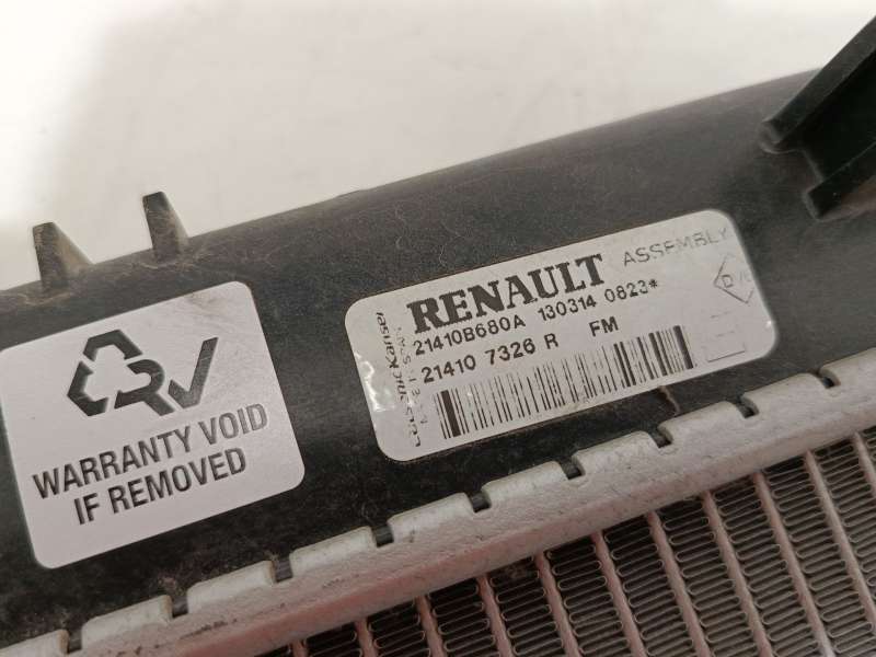 Recambio de radiador agua para renault captur i (j5_, h5_) 0.9 tce 90 referencia OEM IAM 214107326R 6