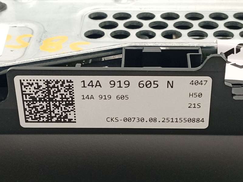 Recambio de pantalla multifuncion para volkswagen  golf viii 1.5 referencia OEM IAM 14A919605N - Plata 6