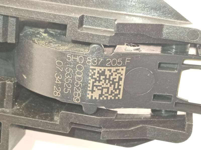 Recambio de maneta exterior trasera izquierda para volkswagen  golf viii 1.5 referencia OEM IAM 5H0837205FGRU - Plata 4