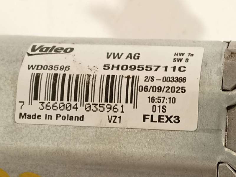 Recambio de motor limpia trasero para volkswagen  golf viii 1.5 referencia OEM IAM 5H0955711C - Plata 4