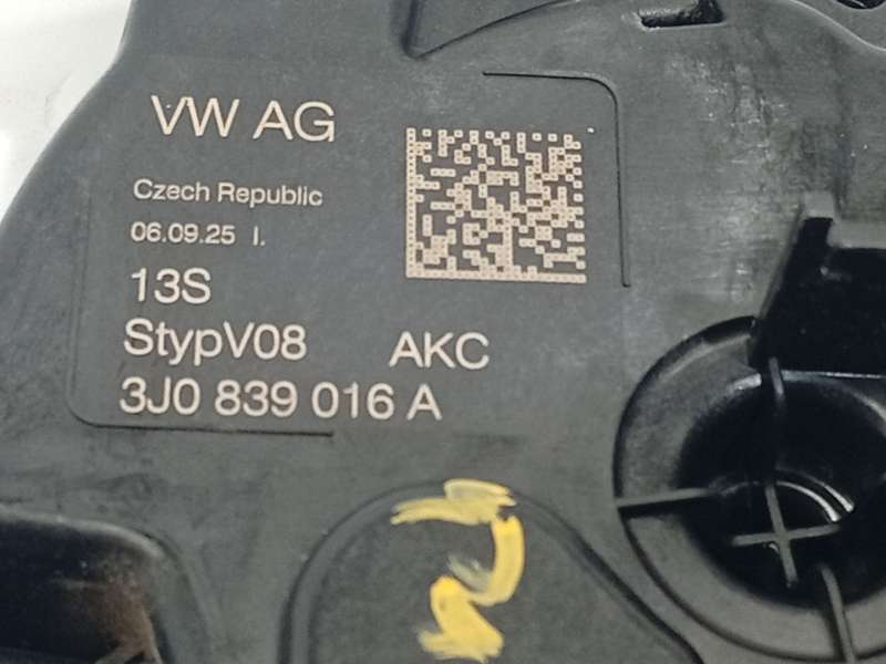 Recambio de cerradura puerta trasera derecha para volkswagen  golf viii 1.5 referencia OEM IAM 3J0839016A - Plata 4