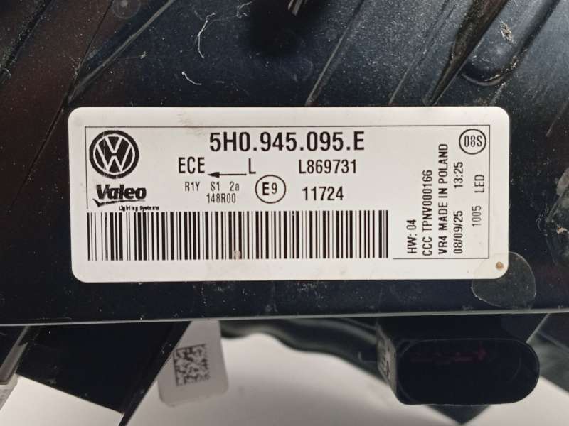 Recambio de piloto trasero izquierdo para volkswagen  golf viii 1.5 referencia OEM IAM 5H0945095E  L869731 - Plata 6