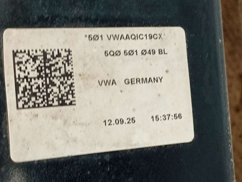 Recambio de puente trasero para volkswagen  golf viii 1.5 referencia OEM IAM 5Q0501049BL - Plata 6