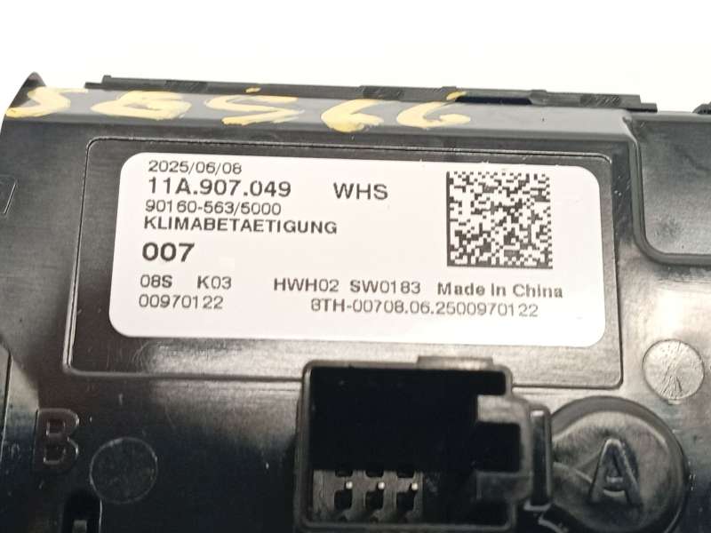 Recambio de pantalla multifuncion para volkswagen  golf viii 1.5 referencia OEM IAM 11A907049WHS - Plata 4