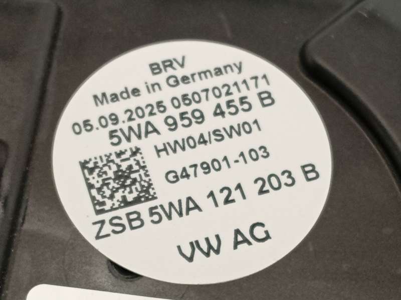 Recambio de electroventilador para volkswagen  golf viii 1.5 referencia OEM IAM 5WA121203B 5WA959455B 5WA121205 - Plata 5