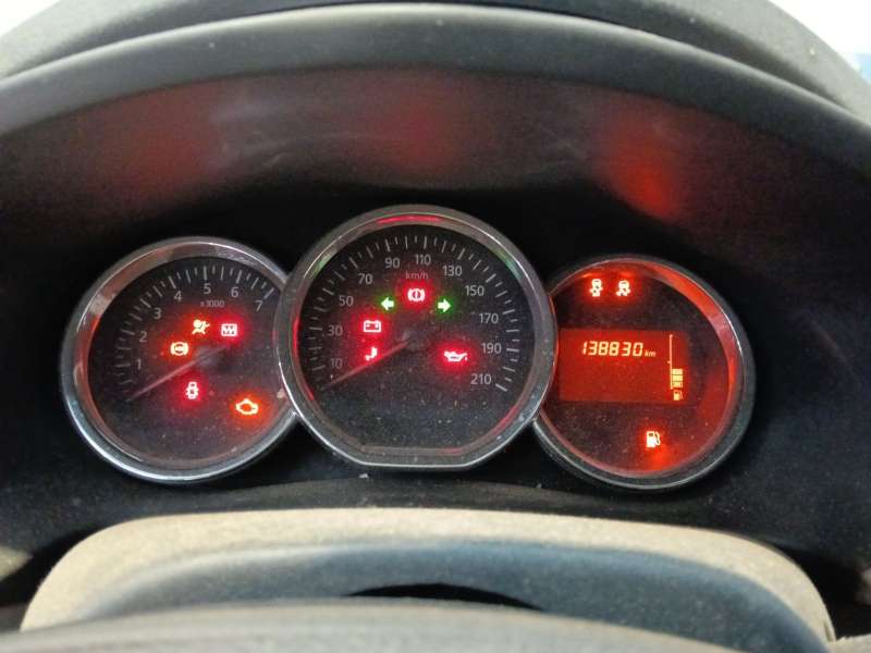 Recambio de cuadro instrumentos para dacia sandero ii (b8_) 1.2 referencia OEM IAM 248101921R - Blanco 7