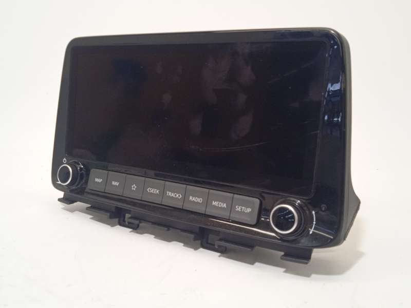 Recambio de pantalla multifuncion para hyundai kona (os, ose, osi) 2.0 n referencia OEM IAM 96560I3200NVC - Azul 2