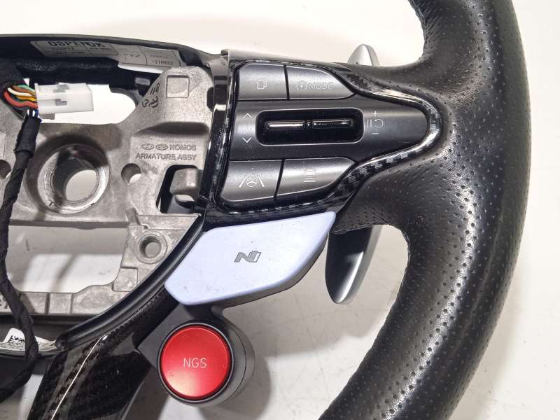 Recambio de volante para hyundai kona (os, ose, osi) 2.0 n referencia OEM IAM 56130K9000 56100I3150PYZ - Azul 5