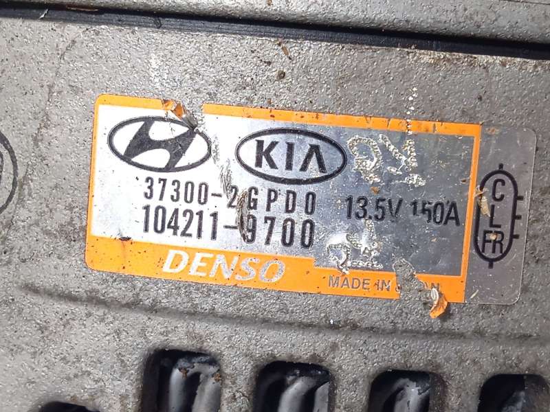 Recambio de alternador para hyundai kona (os, ose, osi) 2.0 n referencia OEM IAM 373002GPD0  1042119700 - Azul 6