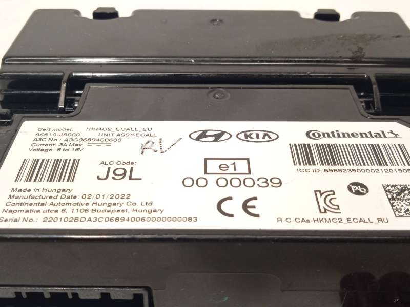 Recambio de modulo electronico para hyundai kona (os, ose, osi) 2.0 n referencia OEM IAM 96510J9000  A3C0689400600 - Azul 5