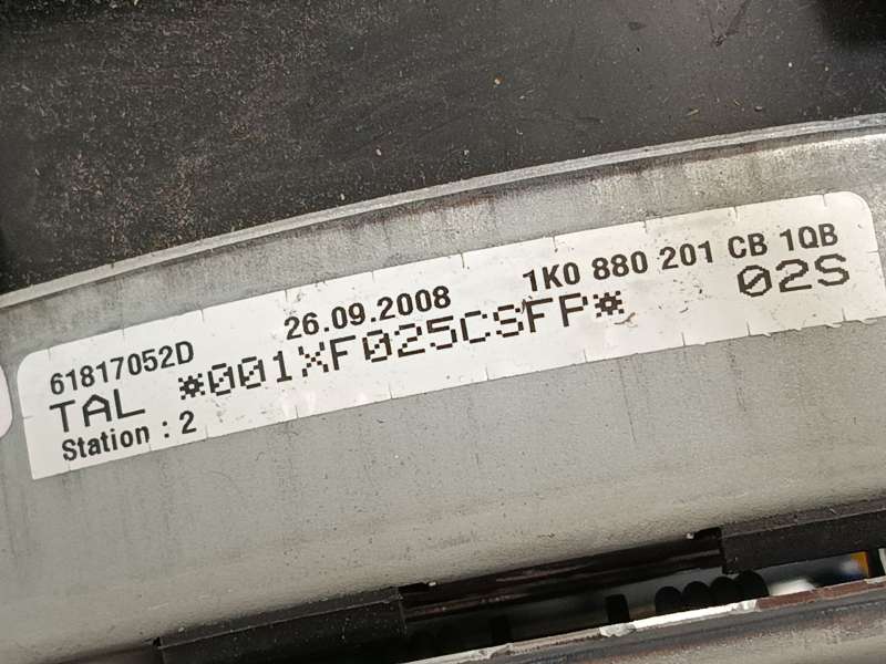 Recambio de airbag delantero izquierdo para volkswagen tiguan (5n_) 2.0 tfsi 4motion referencia OEM IAM 1K0880201CB1QB  61817052 - Blanco 4