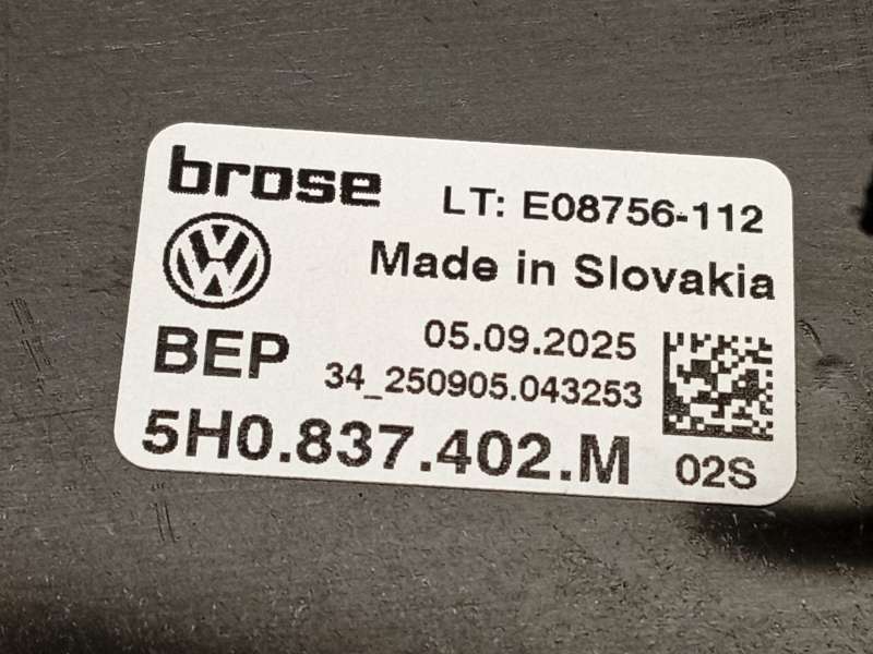 Recambio de elevalunas delantero derecho para volkswagen  golf viii 1.5 referencia OEM IAM 5H0837402M 5Q0959802A - Plata 5