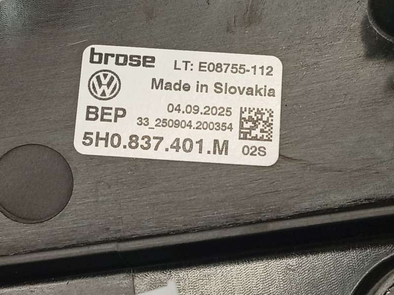 Recambio de elevalunas delantero izquierdo para volkswagen  golf viii 1.5 referencia OEM IAM 5H0837401M 5Q0959801A - Plata 5