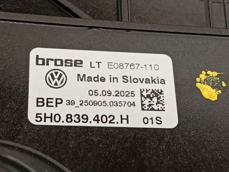 Recambio de elevalunas trasero derecho para volkswagen  golf viii 1.5 referencia OEM IAM 5H0839402H 5Q0959407G - Plata 5