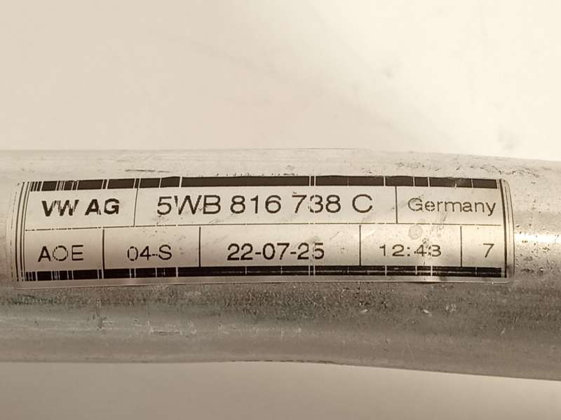 Recambio de tubos aire acondicionado para volkswagen  golf viii 1.5 referencia OEM IAM 5WB816738C - Plata 5