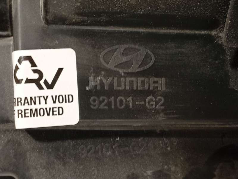 Recambio de faro izquierdo para hyundai ioniq (ae) 1.6 gdi hybrid referencia OEM IAM 92101G2101 92101G2101MBL 7