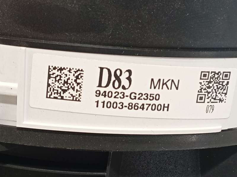 Recambio de cuadro instrumentos para hyundai ioniq (ae) 1.6 gdi hybrid referencia OEM IAM 94023G2350  11003864700H 5