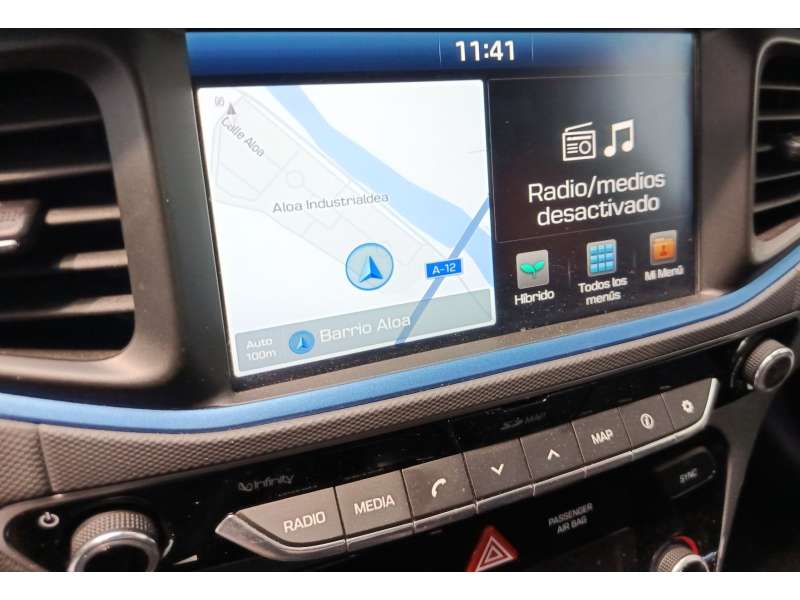 Recambio de sistema navegacion gps para hyundai ioniq (ae) 1.6 gdi hybrid referencia OEM IAM 96550G2251  LAN6B20EHAE 8