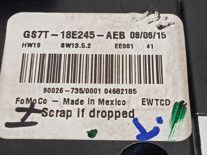 Recambio de mando multifuncion para ford mondeo lim. 1.5 ecoboost cat referencia OEM IAM GS7T18E245AEB 2024599 - Blanco 5