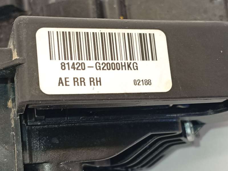 Recambio de cerradura puerta trasera derecha para hyundai ioniq (ae) 1.6 gdi hybrid referencia OEM IAM 81420G2000HKG 81420G2000 4