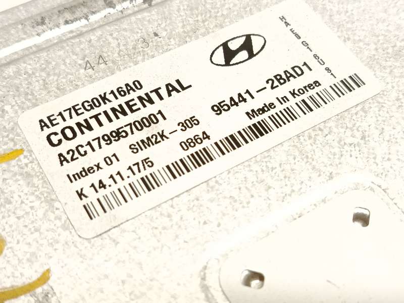 Recambio de centralita cambio automatico para hyundai ioniq (ae) 1.6 gdi hybrid referencia OEM IAM 954412BAD1  A2C1799570001 5