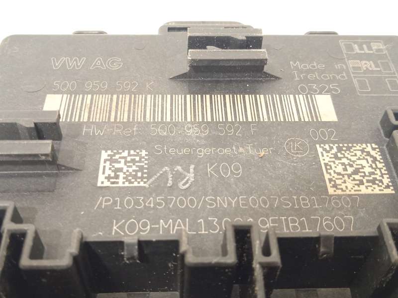 Recambio de centralita esp para volkswagen golf vii variant (ba5, bv5) 1.0 tsi referencia OEM IAM 5Q0959592F - Gris 2