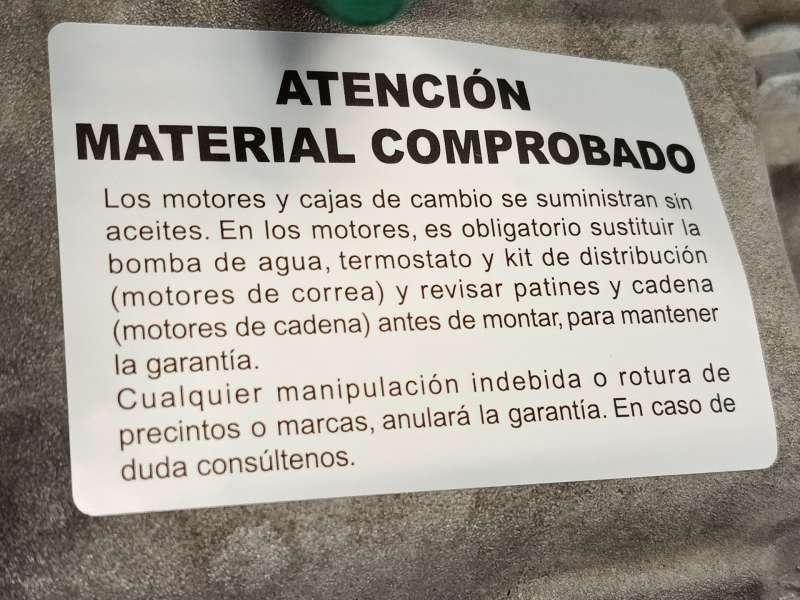 Recambio de caja cambios para seat arona (kj7, kjp) 1.0 tsi referencia OEM IAM USN 0AJ300044A FM6AJ021 4