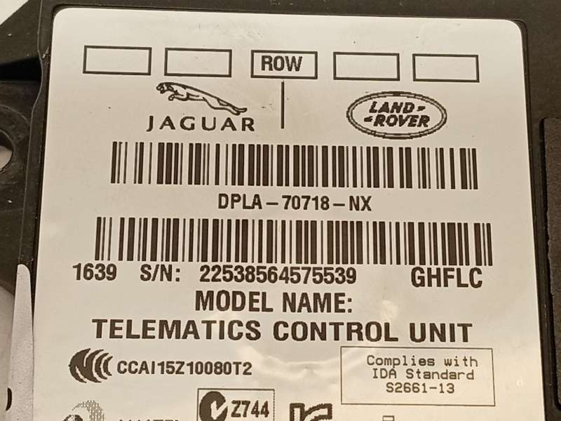 Recambio de modulo electronico para jaguar f-pace (x761) 2.0 td4 awd referencia OEM IAM DPLA70718NX - Blanco 5