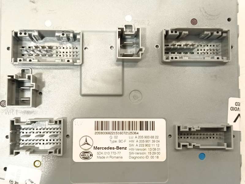 Recambio de modulo electronico para mercedes-benz glc (x253) 250 d 4-matic (253.909) referencia OEM IAM A2059006822  5DK010772 - Plata 3