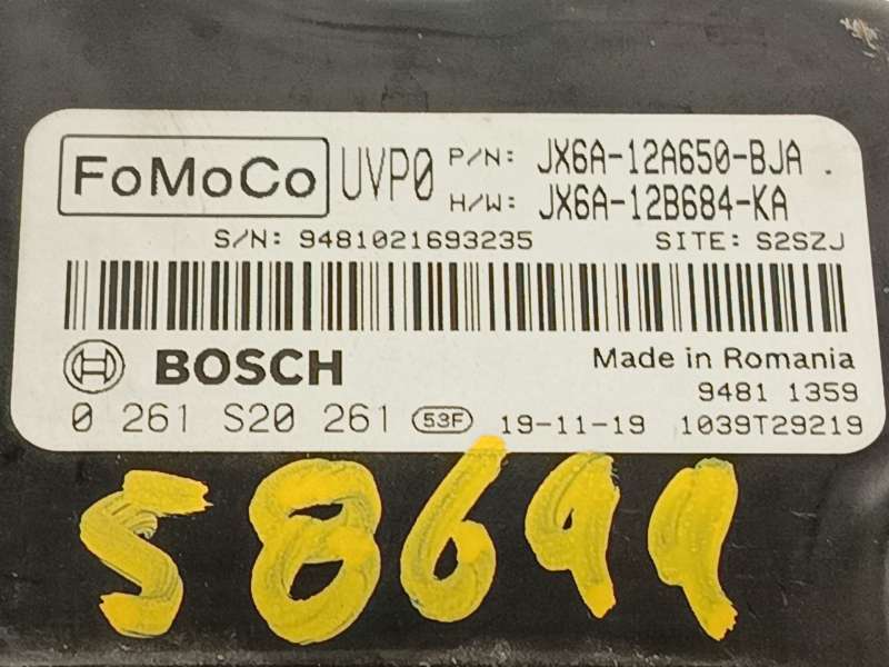Recambio de centralita motor uce para ford focus iv (hn) 1.0 ecoboost referencia OEM IAM JX6A12A650BJA  0261S20261 - Azul 5