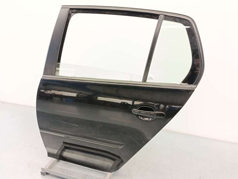 Recambio de puerta trasera izquierda para volkswagen golf v (1k1) 1.9 tdi referencia OEM IAM 1K6833105J - Negro 2