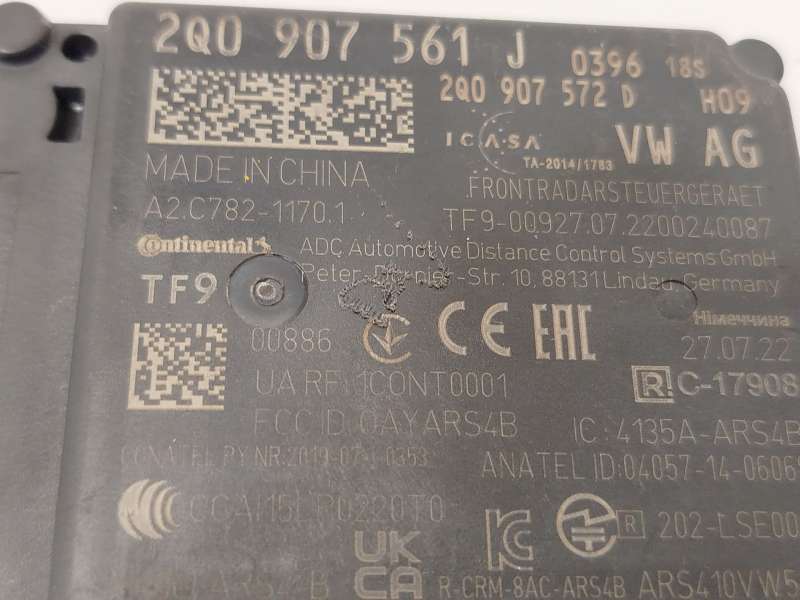 Recambio de modulo electronico para skoda kamiq (nw4) 1.0 tsi referencia OEM IAM 2Q0907561J 2Q0907572D A2C78211701 - Gris 4