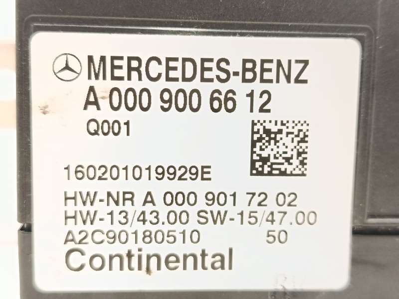 Recambio de modulo electronico para mercedes-benz glc (x253) 250 d 4-matic (253.909) referencia OEM IAM A0009006612  A2C90180510 - Plata 4