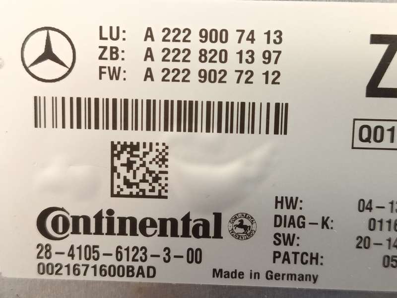 Recambio de modulo electronico para mercedes-benz glc (x253) 250 d 4-matic (253.909) referencia OEM IAM A2229007413  28410561233 - Plata 5