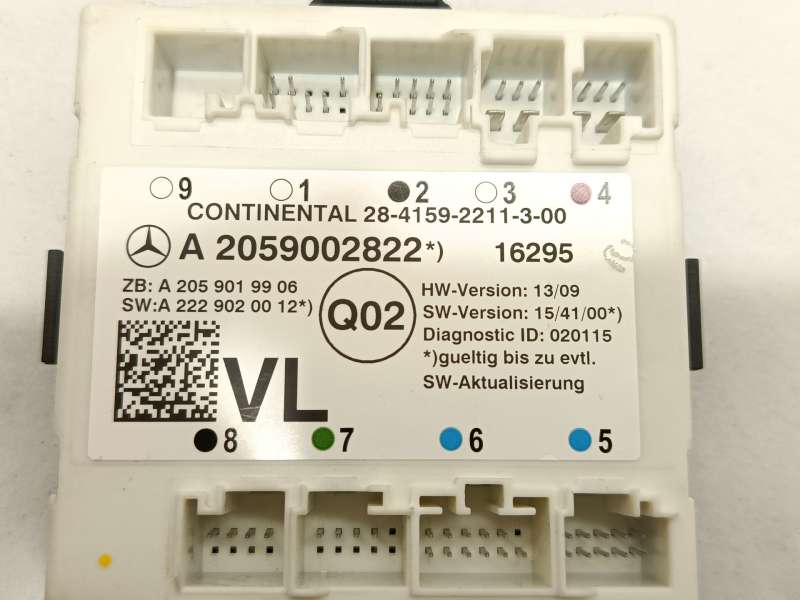 Recambio de modulo electronico para mercedes-benz glc (x253) 250 d 4-matic (253.909) referencia OEM IAM A2059002822 - Plata 3