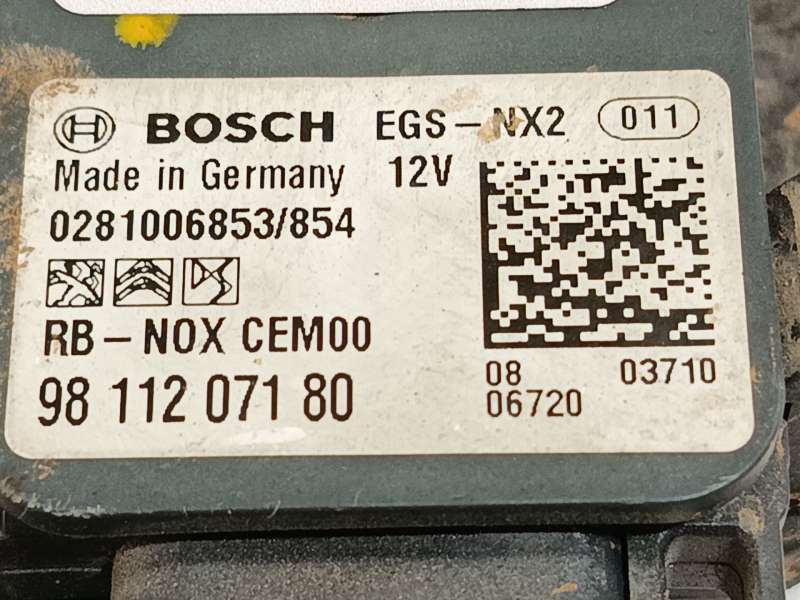 Recambio de sonda lambda para citroën grand c4 spacetourer (3a_, 3e_) 1.5 bluehdi 130 referencia OEM IAM 9811207180  0281006853 - Gris 6