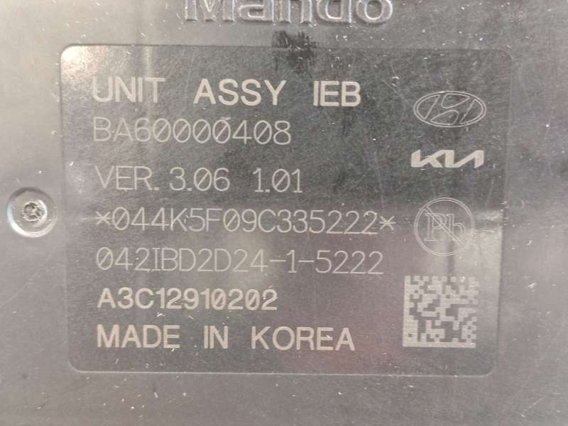 Recambio de abs para kia niro ii (sg2) 1.6 gdi hybrid referencia OEM IAM 58500AT080 BA60000408 A3C12910202 - Blanco 7