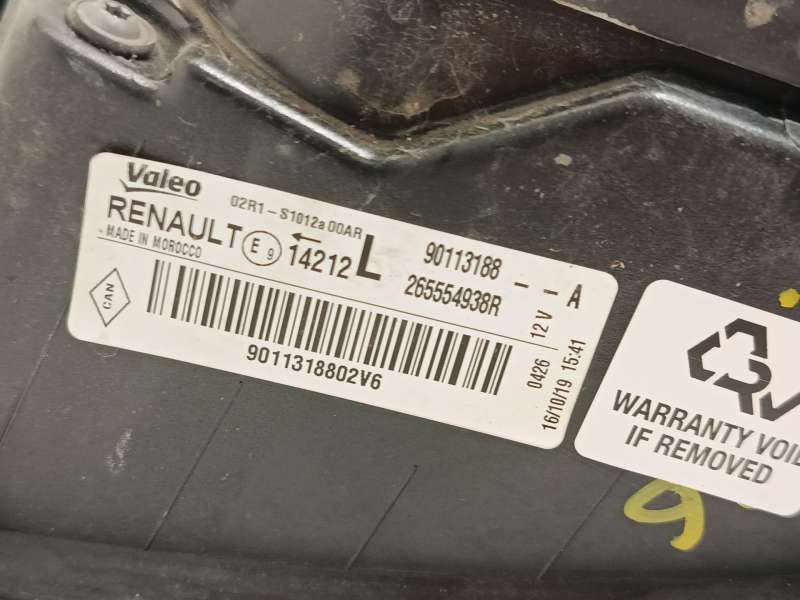 Recambio de piloto trasero izquierdo para dacia sandero ii (b8_) 1.5 blue dci 95 (b8jl) referencia OEM IAM 265554938R  90113188 - Plata 5