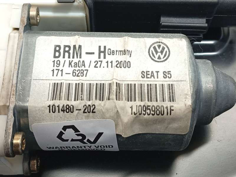 Recambio de elevalunas delantero izquierdo para seat leon (1m1) 1.9 tdi referencia OEM IAM 1M0837461A 1J0959801F018 1M0837755 - Amarillo 6